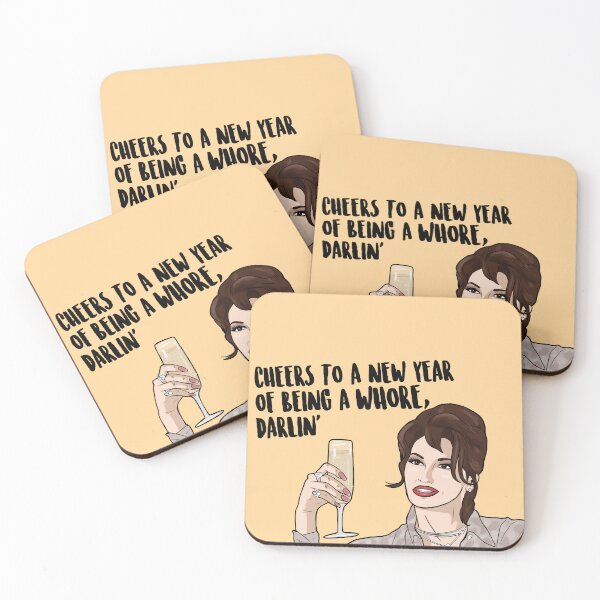 Item preview, SHOWGIRLS - Cristal Connors "Cheers To A New Years Od Being A Whore, Darlin'"  designed and sold by PopShopDesignFR.