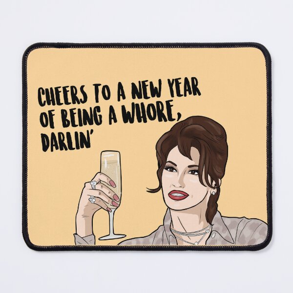 Item preview, SHOWGIRLS - Cristal Connors "Cheers To A New Years Od Being A Whore, Darlin'"  designed and sold by PopShopDesignFR.