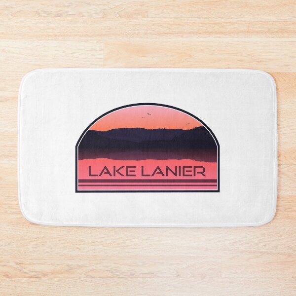 Item preview, Lake Lanier Georgia Red Sunrise designed and sold by Esskay Designs.