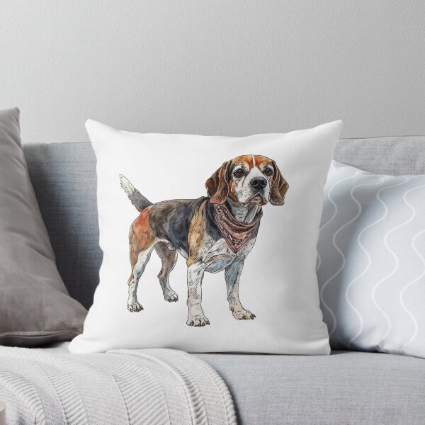 Item preview, Beagle Dog | Cute Puppy Aesthetic Art designed and sold by Mandayartstudio.