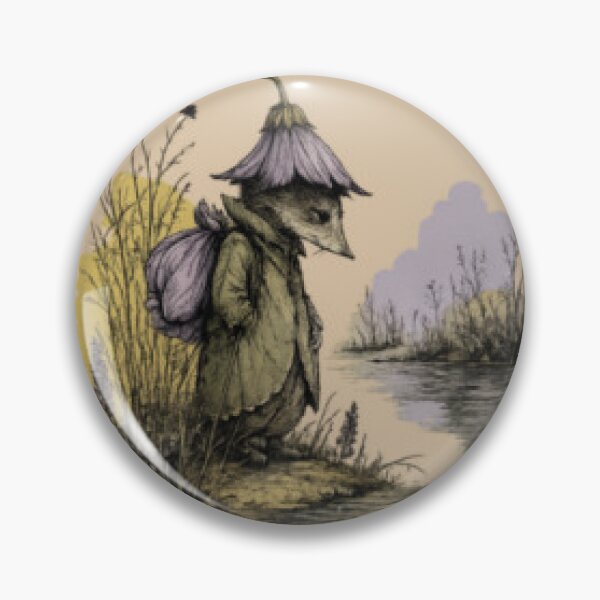 Item preview, Traveler Mouse by River designed and sold by HedgehogArtCo.