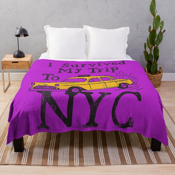 Item preview, Women's I Survived My Trip to NYC New York City Yellow Taxi Cab NY designed and sold by melodycook.