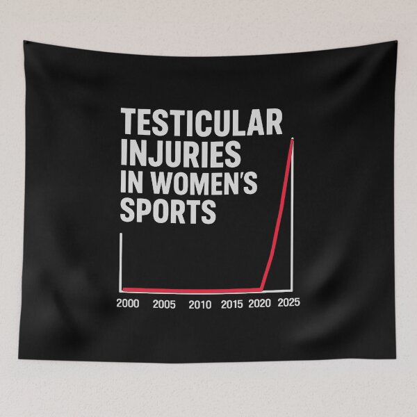 Item preview, Testicular Injuries In Women's Sports designed and sold by marthacorrie.