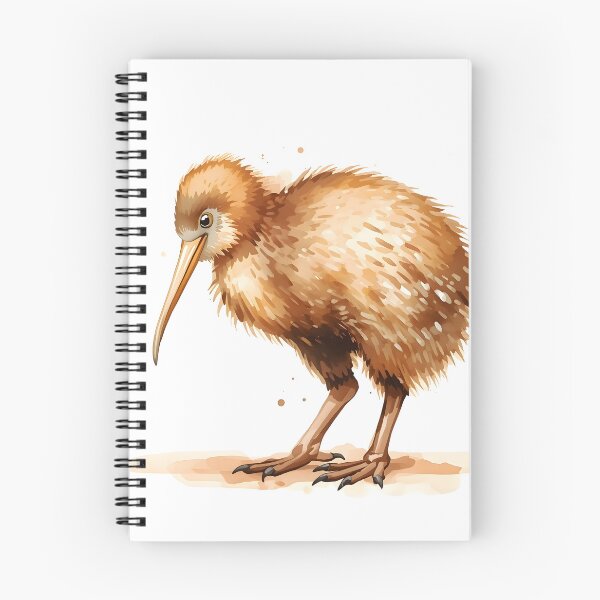 Item preview, Kiwi Bird Watercolor Painting designed and sold by RawNaturePrints.