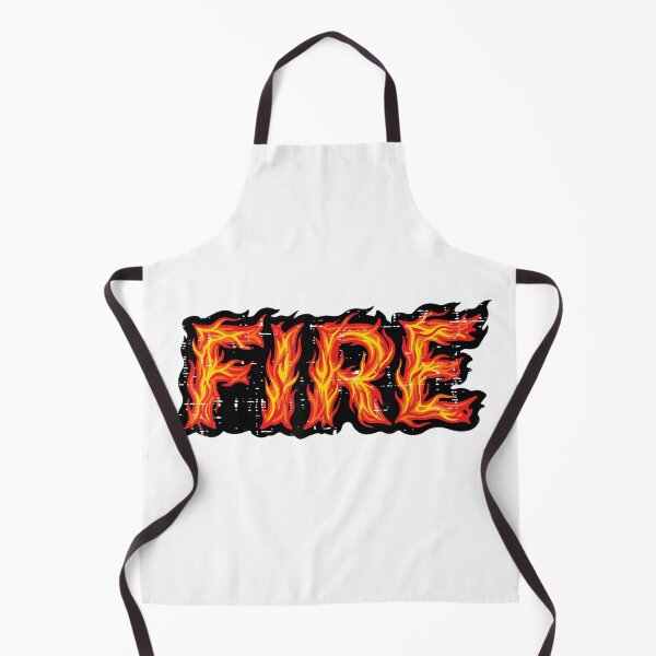 Item preview, Fire Flame Lettering Bold Burning Typography Halloween Aesthetic Style designed and sold by PhocoNibict.