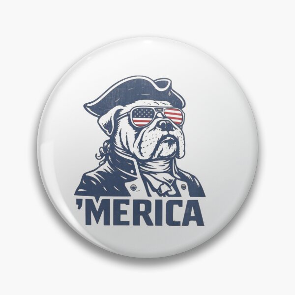 Item preview, Patriotic Bulldog Merica designed and sold by Gbriel3.