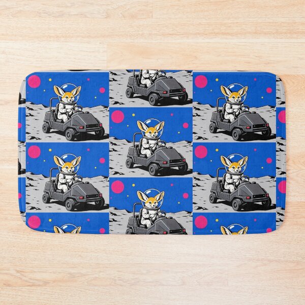 Item preview, Astronaut Fennec Fox – Cosmic Lunar Rover Art designed and sold by Dogandesighn.