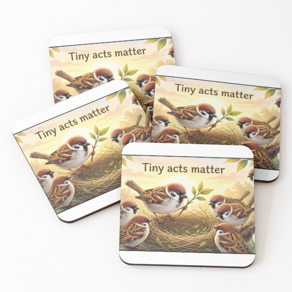 Item preview, Birds in* Little Wisdom Tales #2 — The helpful Sparrows  designed and sold by TimelessTalks9.