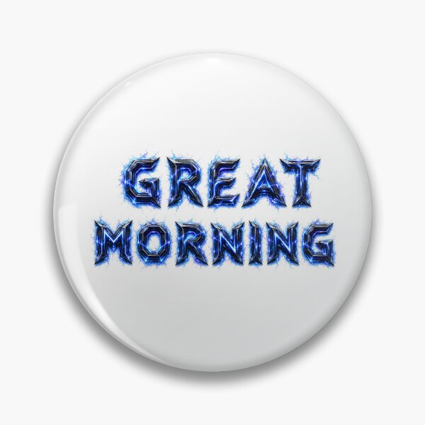 Item preview, Electric Dawn Surge: A Great Morning Greeting designed and sold by BlissBlvdShop.