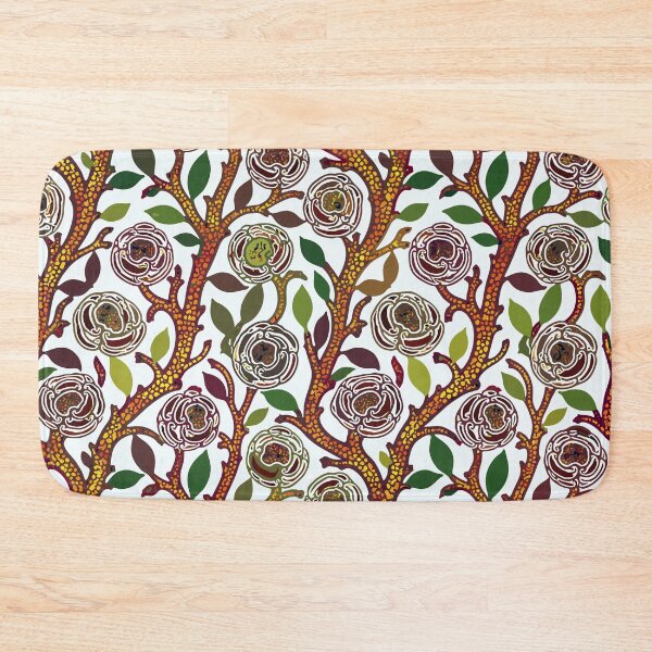 Item preview, Botanical Art Deco Floral designed and sold by Reinvented Decors.