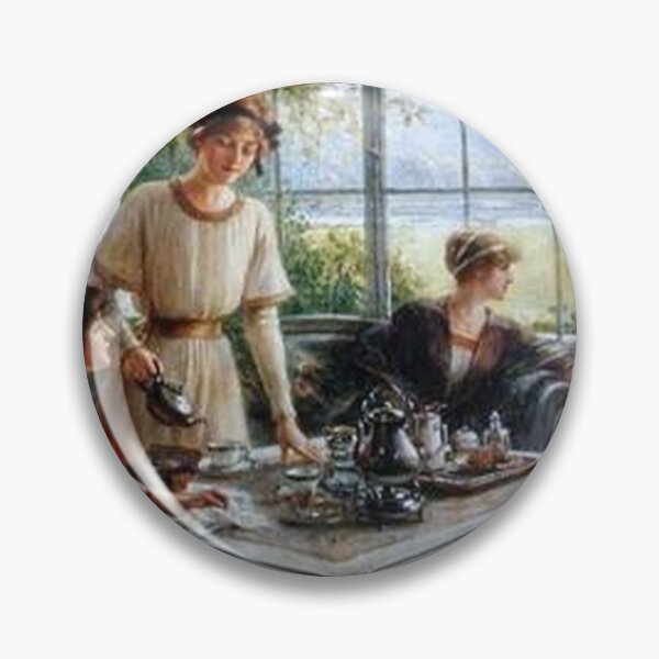 Item preview, Women Having Tea designed and sold by tomorrowsart.