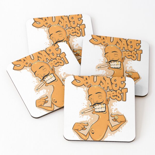 Item preview, Sausage Fest Funny Humor designed and sold by Motirali-Art.