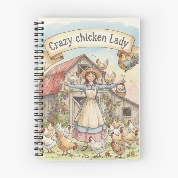 Item preview, Crazy Chicken Lady designed and sold by DemandCraft.
