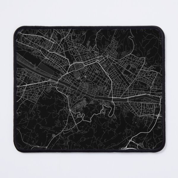 Item preview, Florence Map Print | Minimalist Noir City Map | Florence Wall Art Poster designed and sold by Lovely Maps.