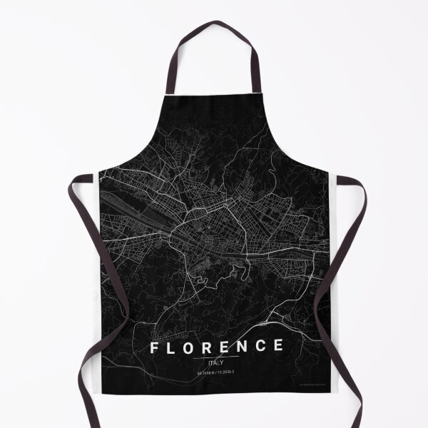 Item preview, Florence Map Print | Minimalist Noir City Map | Florence Wall Art Poster designed and sold by Lovely Maps.