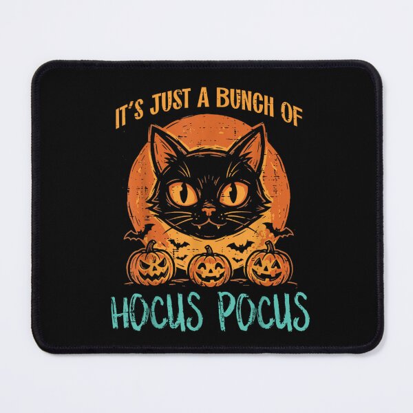 Item preview, It's Just A Bunch Of Hocus Pocus Black Cat Halloween Fun designed and sold by ObukiLantara.