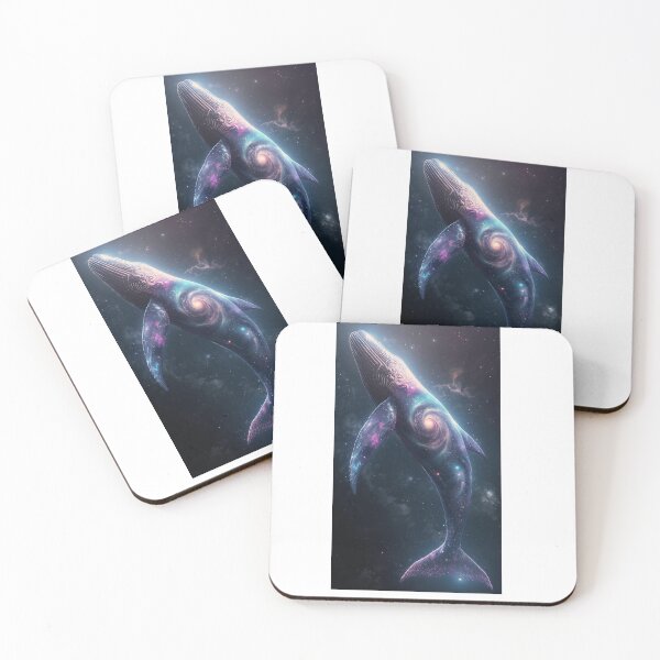 Item preview, Cosmic Whale Galaxy — Space Nebula Humpback Whale Art designed and sold by ASTROVIA .