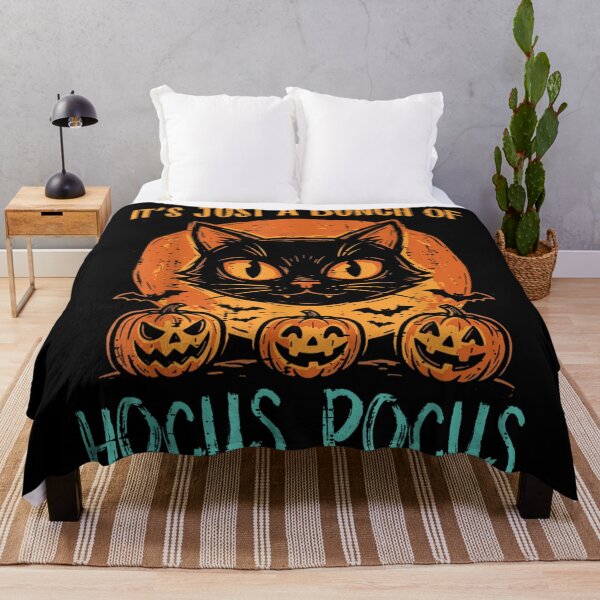 Item preview, It's Just A Bunch Of Hocus Pocus Black Cat Halloween Fun designed and sold by ObukiLantara.