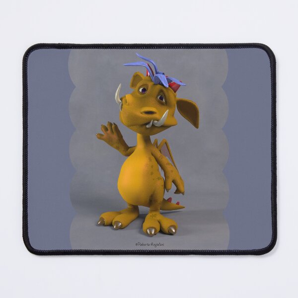 Item preview, Mustard Dragon designed and sold by Roberta Angiolani.