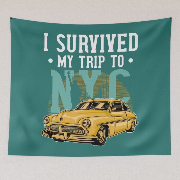Item preview, Mens I Survived My Trip to New York Funny NYC Vacation Gift  designed and sold by TESTTES.