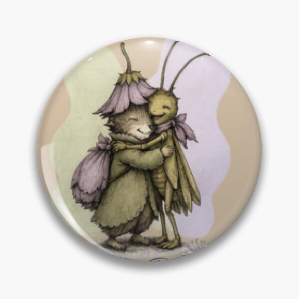 Item preview, Mouse Hugging Cricket designed and sold by HedgehogArtCo.