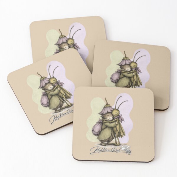 Item preview, Mouse Hugging Cricket designed and sold by HedgehogArtCo.
