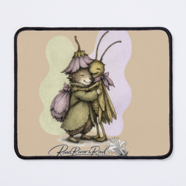 Item preview, Mouse Hugging Cricket designed and sold by HedgehogArtCo.