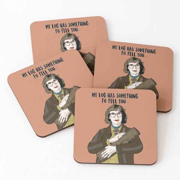 Item preview, My Log Has Something To Tell You... - The Log Lady - Twin Peaks designed and sold by PopShopDesignFR.