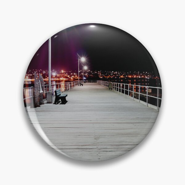 Item preview, Brennans Wharf by Night Port Lincoln designed and sold by Images-on-Eyre.