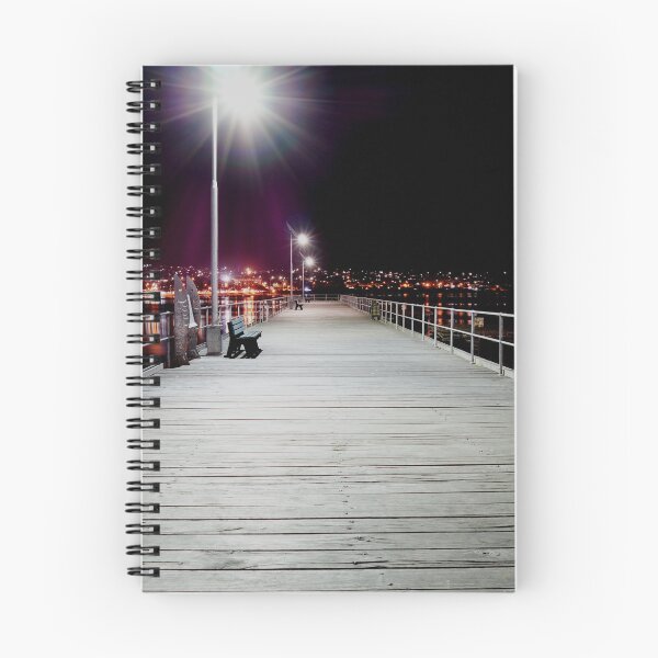 Item preview, Brennans Wharf by Night Port Lincoln designed and sold by Images-on-Eyre.