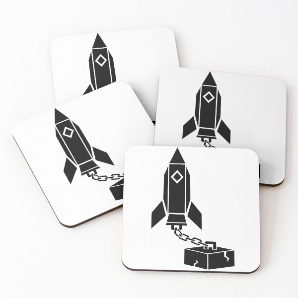 Item preview, Held Back – Chained Rocket Design designed and sold by matybrak.