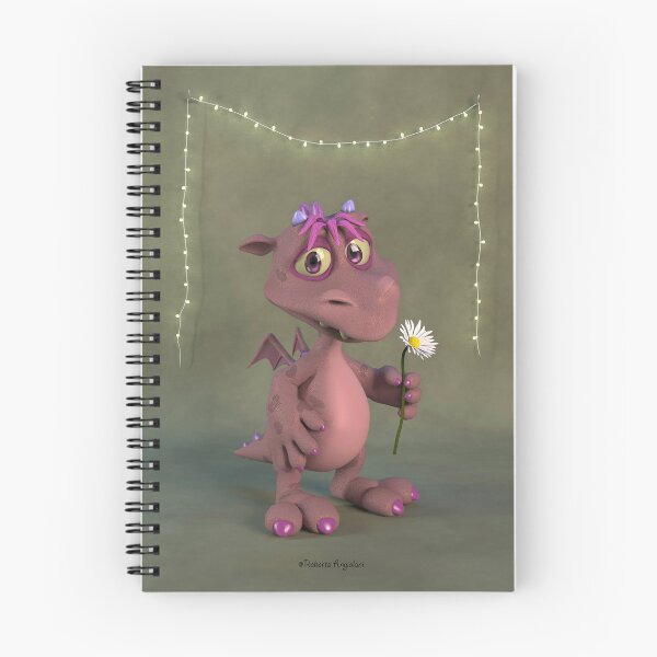 Item preview, Pink Dragon designed and sold by Roberta Angiolani.