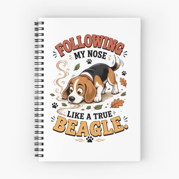 Item preview, Following My Nose Like a True Beagle Dog Design designed and sold by Tong4130.