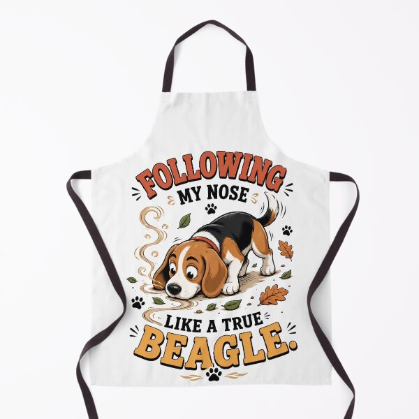 Item preview, Following My Nose Like a True Beagle Dog Design designed and sold by Tong4130.