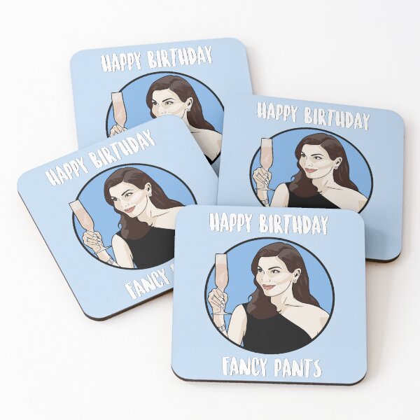 Item preview, Happy Birthday Fancy Pants - Heather Dubrow - The Real Housewives of Orange County - Birthday Card designed and sold by PopShopDesignFR.