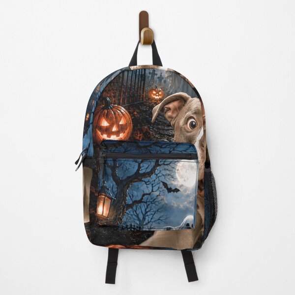 Item preview, Funny Dog Halloween Selfie Haunted Mansion Ghost Pumpkin Night Adventure designed and sold by PhocoNibict.
