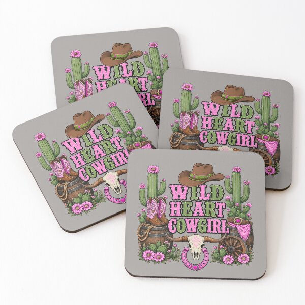 Item preview, Wild Heart Cowgirl | Pink & Green Western Cactus T-Shirt designed and sold by Aimetoi.