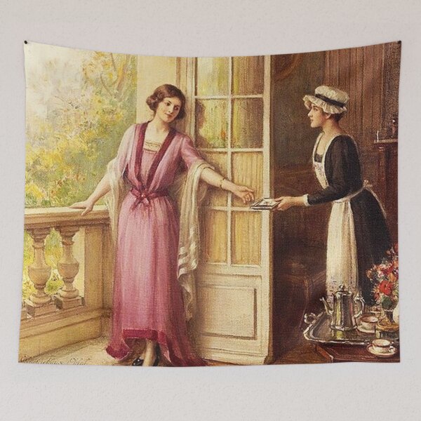 Item preview, Albert Lynch -A Lady and her Chambermaid designed and sold by tomorrowsart.