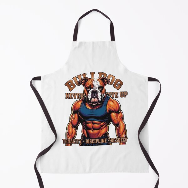 Item preview, BULLDOG - NEVER GIVE UP designed and sold by The best online style shop.