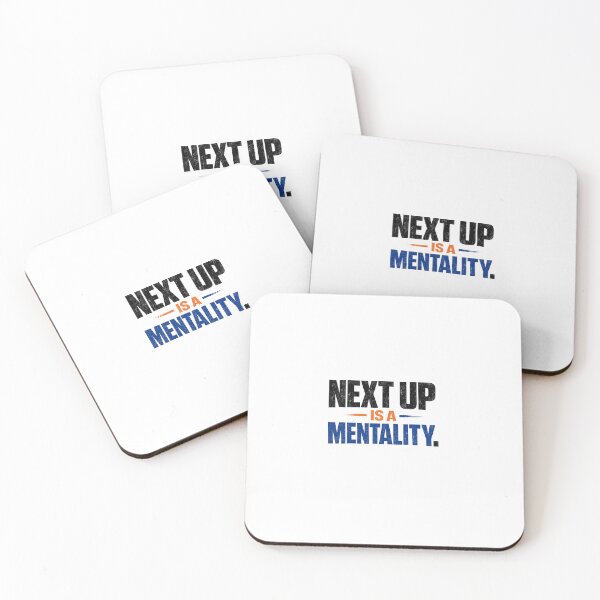 Item preview, Next Up Is A Mentality Motivational Sports Quote designed and sold by intrique8.