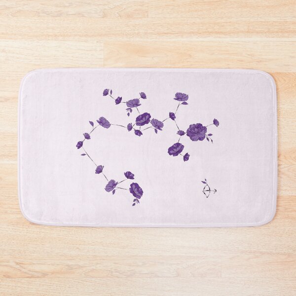Item preview, Sagittarius Floral Zodiac Constellation designed and sold by TheThankfulTyne.