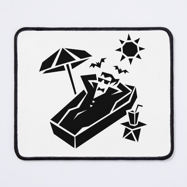 Item preview, Vampire on Vacation – Sunshade and Cocktail designed and sold by matybrak.
