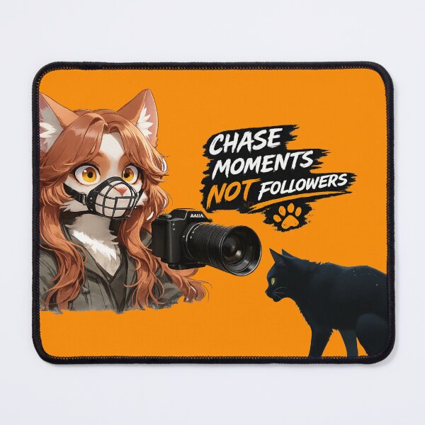 Item preview, Chase Moments Not Followers - Photographer Cat Art designed and sold by BLUESKY11a.