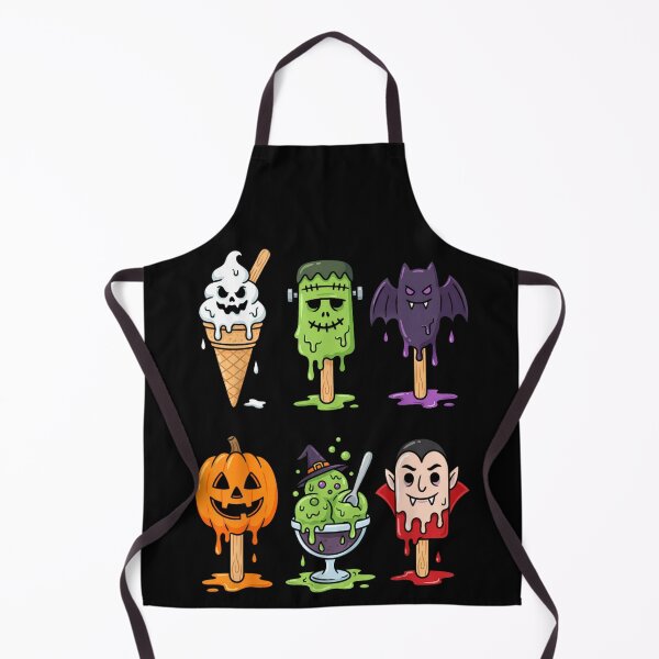 Item preview, Cute Halloween Monster Ice Cream Sweet Spooky Dessert Party Collection designed and sold by RuperDelois.
