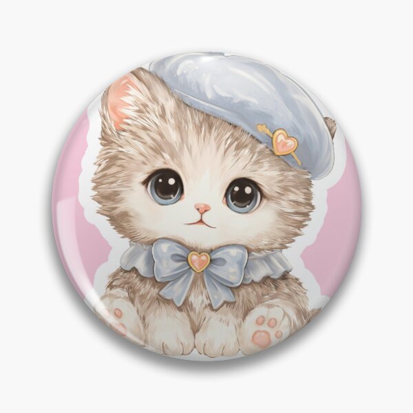 Item preview, gray princess kitty tiny designed and sold by sara747.