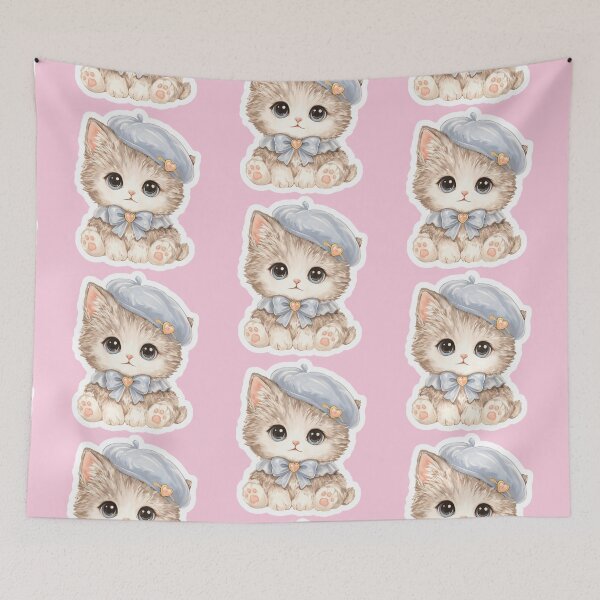 Item preview, gray princess kitty tiny designed and sold by sara747.