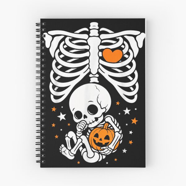 Item preview, Cute Skeleton Holding Pumpkin With Heart Halloween Love Forever designed and sold by RuperDelois.