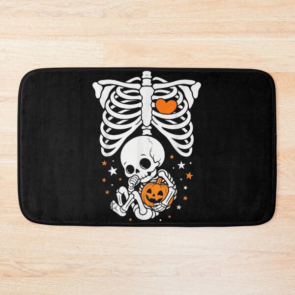 Item preview, Cute Skeleton Holding Pumpkin With Heart Halloween Love Forever designed and sold by RuperDelois.
