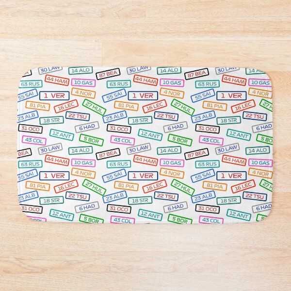 Item preview, 2025 F1 Trigraph Names designed and sold by Nbrad4d.