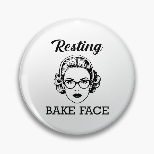 Item preview, Resting Bake Face Vintage 1950s Homemaker & Baker Humor designed and sold by Rtranck84.
